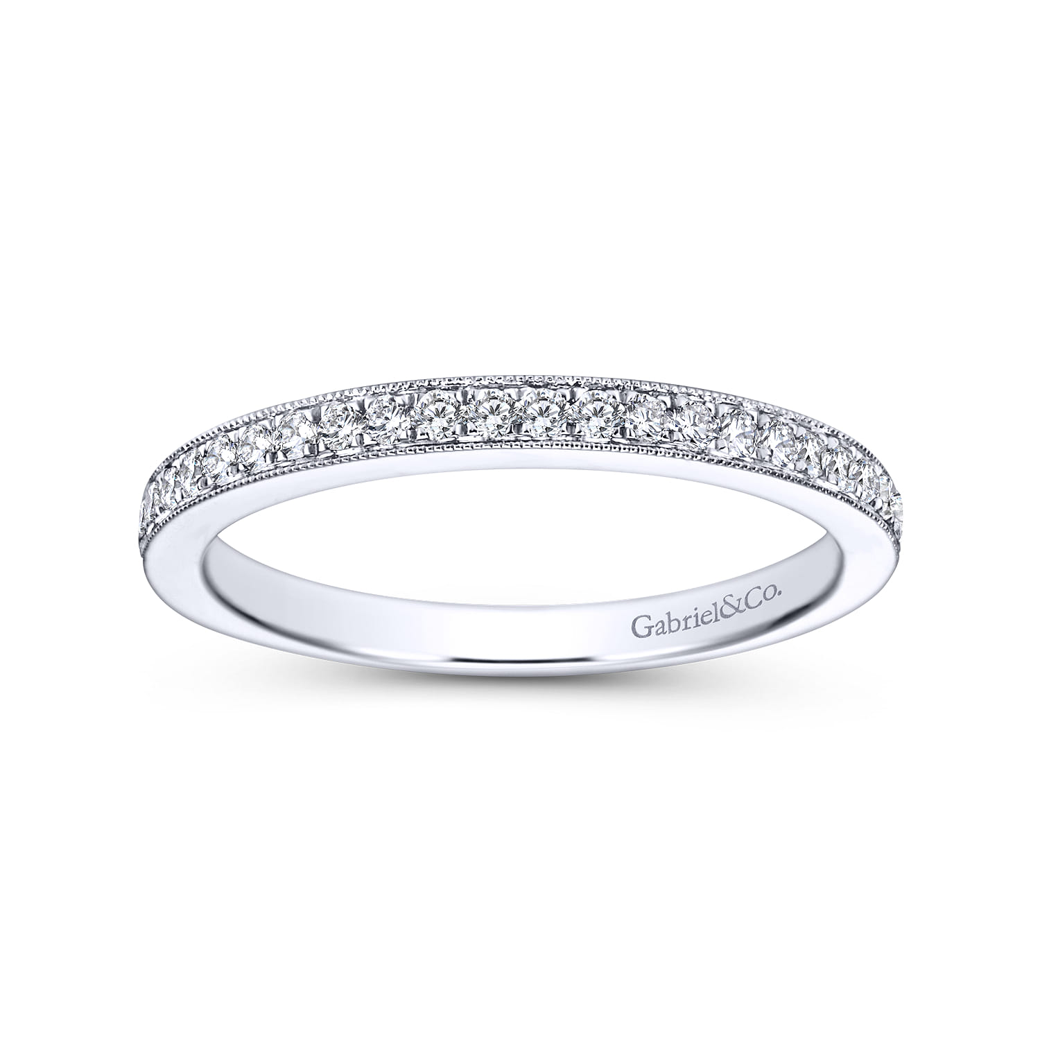 Platinum Matching Wedding Band - 0.14 ct - Shot 5