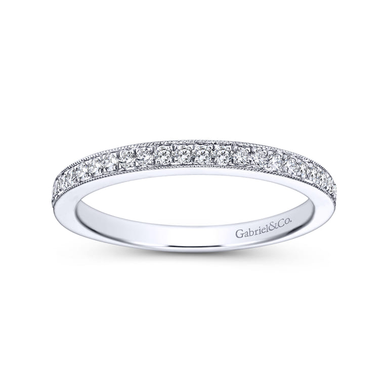 Platinum Matching Wedding Band - 0.14 ct - Shot 5