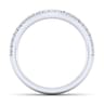 Platinum Matching Wedding Band - 0.19 ct