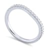 Platinum Matching Wedding Band - 0.19 ct