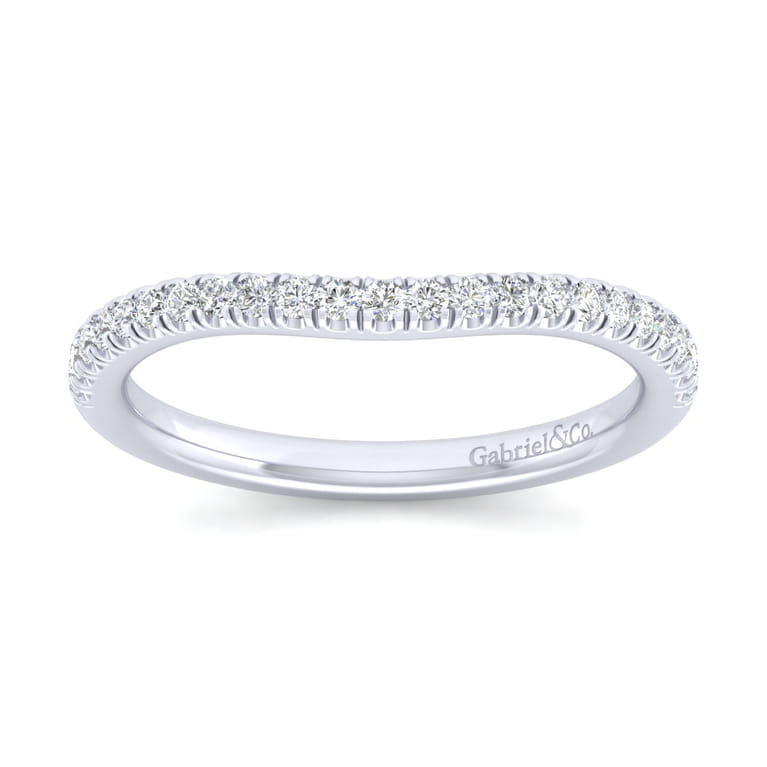 Platinum Matching Wedding Band - 0.19 ct - Shot 4