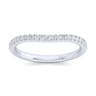Platinum Matching Wedding Band - 0.19 ct