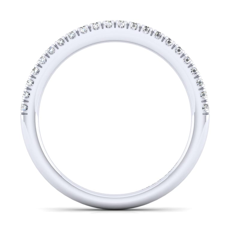 Platinum Matching Wedding Band - 0.18 ct - Shot 2
