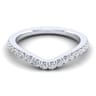 Platinum Matching Wedding Band - 0.35 ct