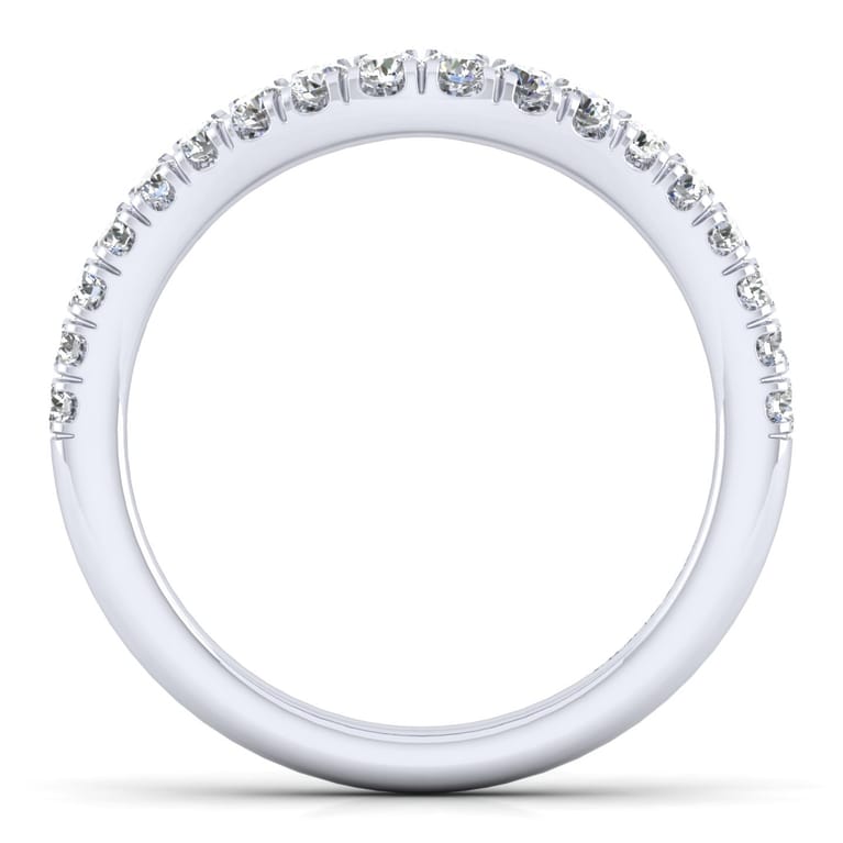 Platinum Matching Wedding Band - 0.35 ct - Shot 2