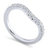 Platinum Matching Wedding Band - 0.35 ct