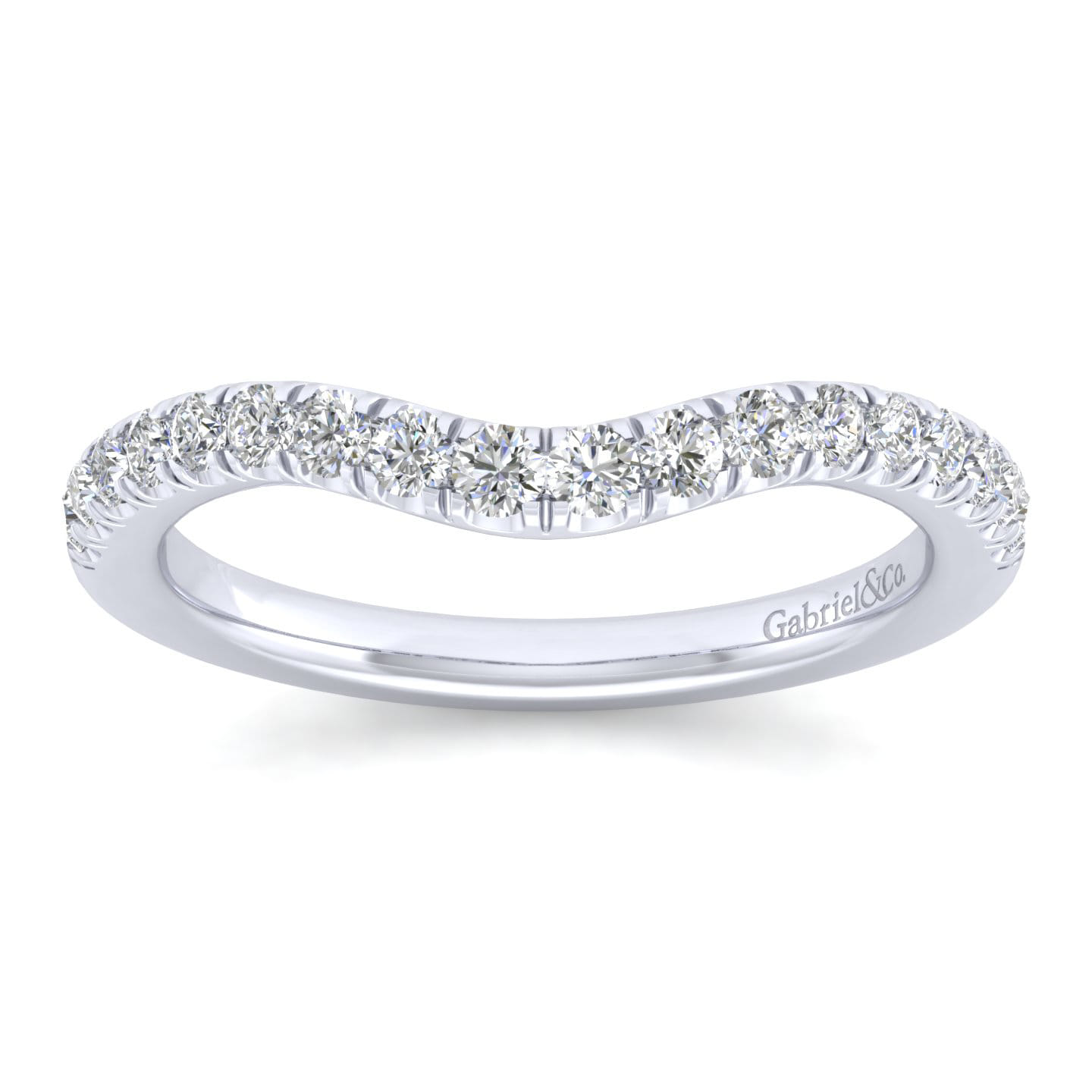 Platinum Matching Wedding Band - 0.35 ct - Shot 4