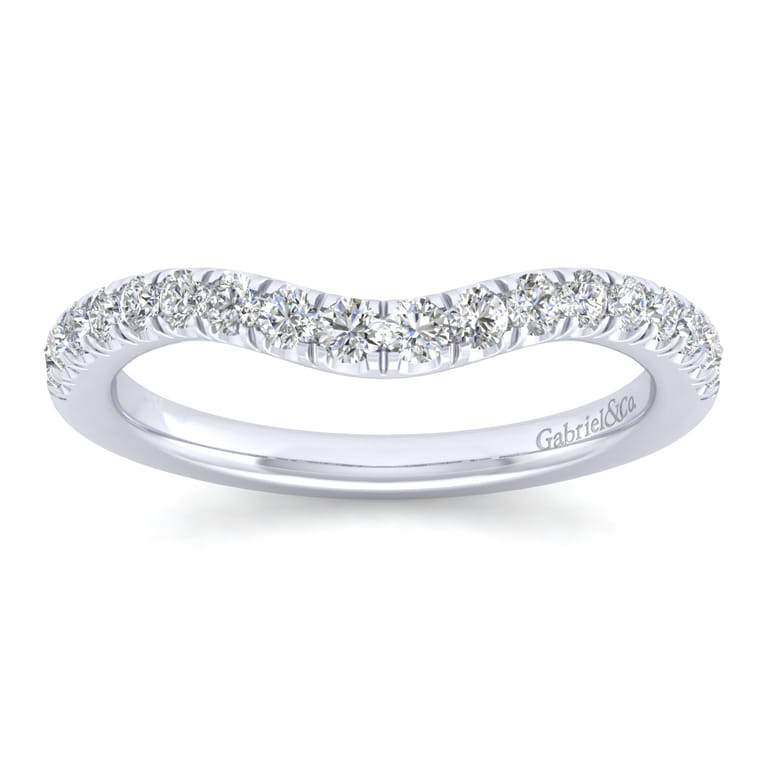 Platinum Matching Wedding Band - 0.35 ct - Shot 4