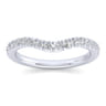 Platinum Matching Wedding Band - 0.35 ct