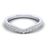 Platinum Matching Wedding Band - 0.3 ct