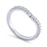 Platinum Matching Wedding Band - 0.3 ct