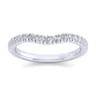 Platinum Matching Wedding Band - 0.3 ct