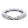 Platinum Matching Wedding Band - 0.3 ct