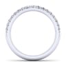 Platinum Matching Wedding Band - 0.3 ct