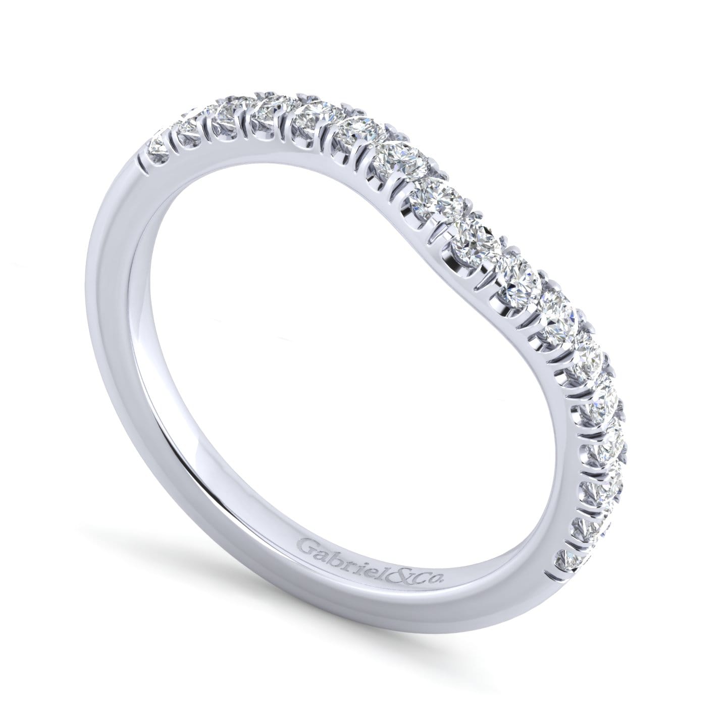 Platinum Matching Wedding Band - 0.3 ct - Shot 3