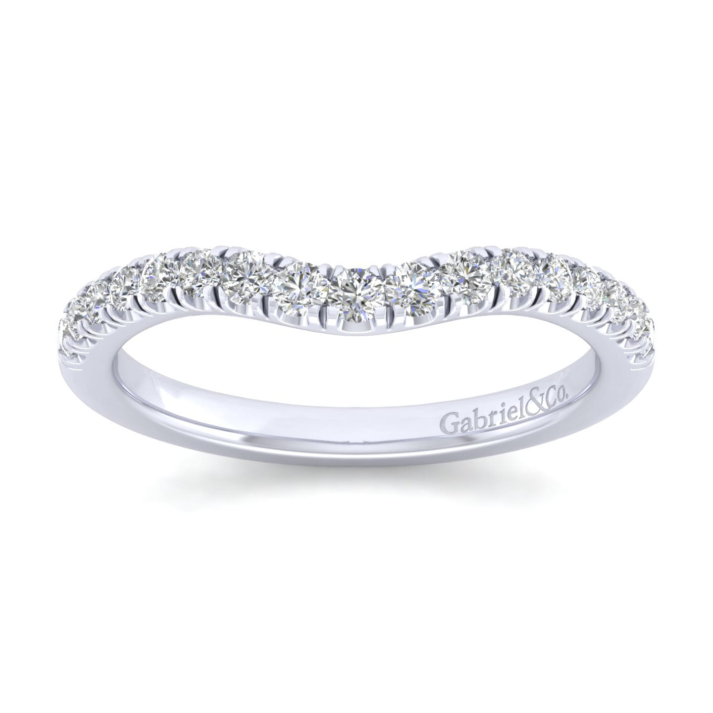 Platinum Matching Wedding Band - 0.3 ct - Shot 4