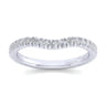 Platinum Matching Wedding Band - 0.3 ct