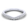 Platinum Matching Wedding Band - 0.3 ct