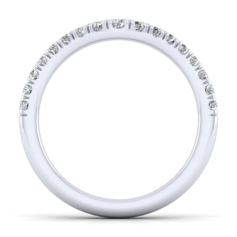 Platinum Matching Wedding Band - 0.3 ct - Shot 2