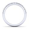 Platinum Matching Wedding Band - 0.3 ct