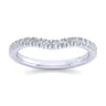 Platinum Matching Wedding Band - 0.3 ct