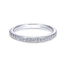 Platinum  Matching Wedding Band - 0.2 ct