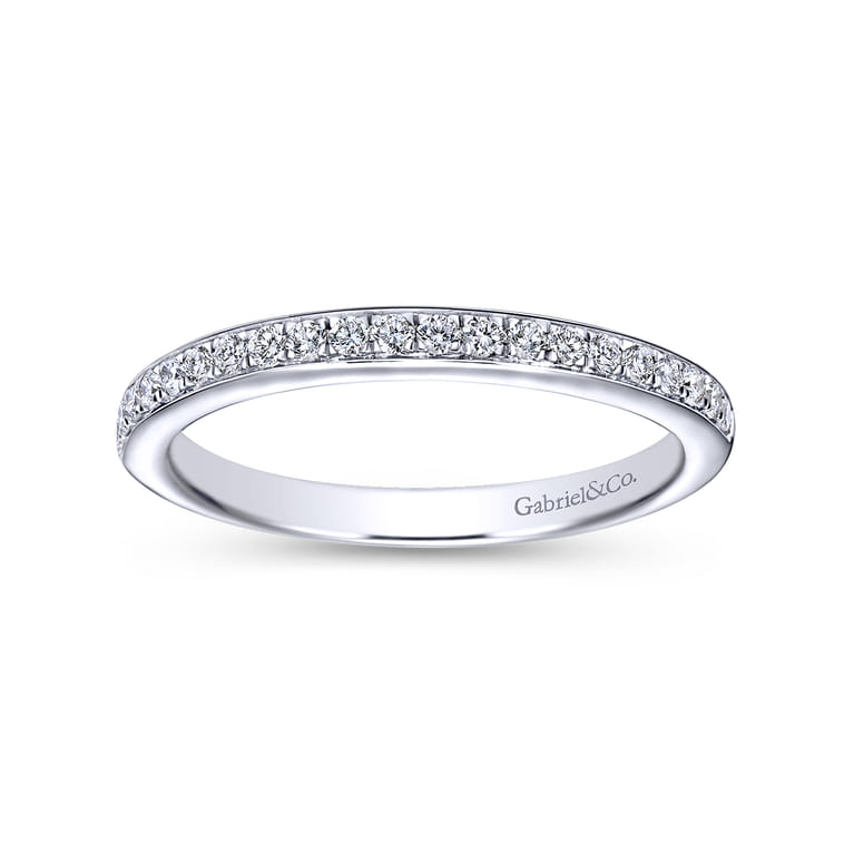 Platinum  Matching Wedding Band - 0.2 ct - Shot 5