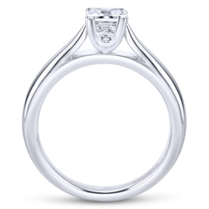 Polly - Platinum Princess Cut Diamond Engagement Ring