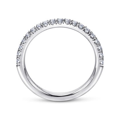 Portofino - Platinum French Pave Diamond Anniversary Band