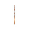 Straight Wedding Ring in 14k Rose Gold with Round Natural Diamond at Gabriel & Co.