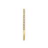 Straight Wedding Ring in 14k Yellow Gold with Round Natural Diamond at Gabriel & Co.