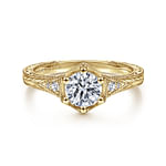 Priya---Vintage-Inspired-14K-Yellow-Gold-Round-Diamond-Engagement-Ring1