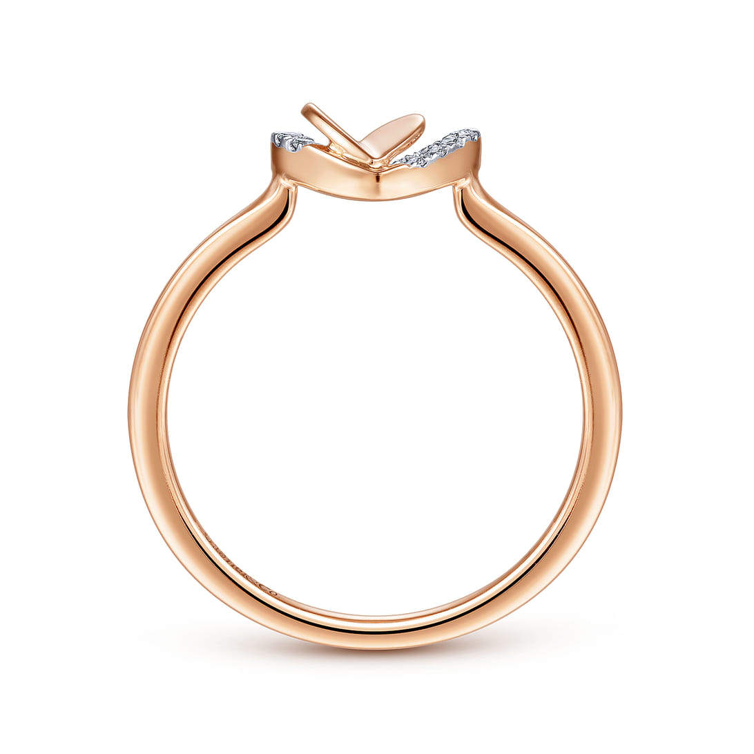 Rose Gold Rings | Diamond Rose Gold Rings | Gabriel & Co.