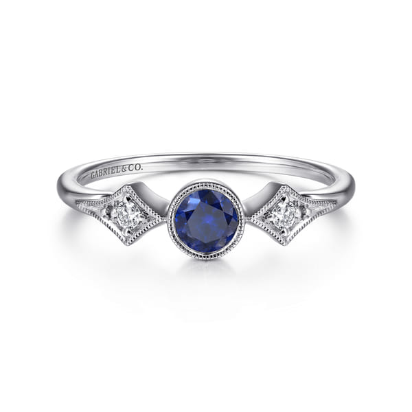 Sapphire Promise Ring