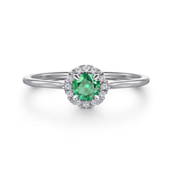 Promise-Ring---14K-White-Gold-Emerald-and-Diamond-Halo-Ring1