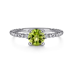 Promise-Ring---14K-White-Gold-Round-Peridot-and-Diamond-Bujukan-Ring1