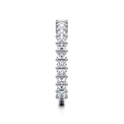 Puglia - 14K White Gold Princess Cut Diamond Anniversary Band