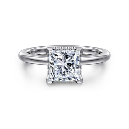 Rainah - Platinum Princess Diamond Engagement Ring