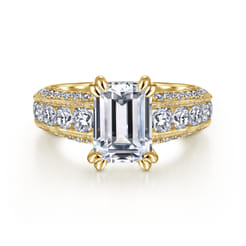 Rebecca---Vintage-Inspired-14K-Yellow-Gold-Wide-Band-Emerald-Cut-Diamond-Channel-Set-Engagement-Ring1