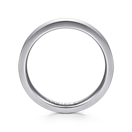 Reigne - 3mm 14K White Gold High Polished Cigar Band