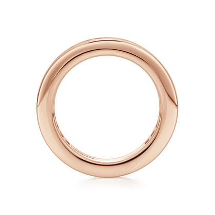 Remie - 14K Rose Gold Channel Set Diamond Eternity Band