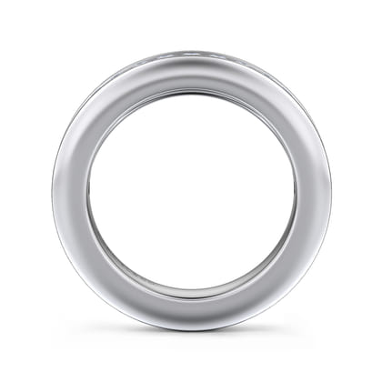 Remie - 14K White Gold Channel Set Diamond Anniversary Band