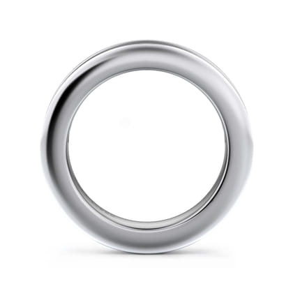 Remie - 14K White Gold Channel Set Diamond Anniversary Band