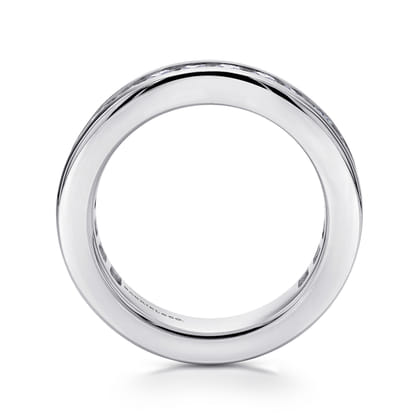 Remie - 14K White Gold Channel Set Diamond Eternity Band