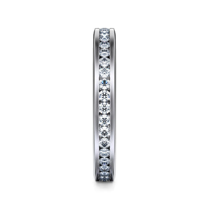 Remie - 14K White Gold Channel Set Diamond Eternity Band