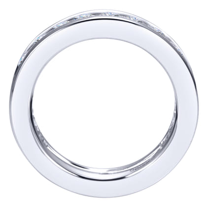 Remie - 14K White Gold Channel Set Diamond Eternity Band