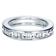 Remie - 14K White Gold Channel Set Diamond Eternity Band