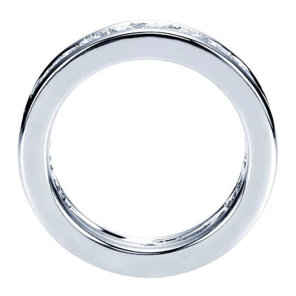 Remie - 14K White Gold Channel Set Diamond Eternity Band