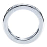 Eternity Band Wedding Ring in 14k White Gold with Round Natural Diamond at Gabriel & Co.