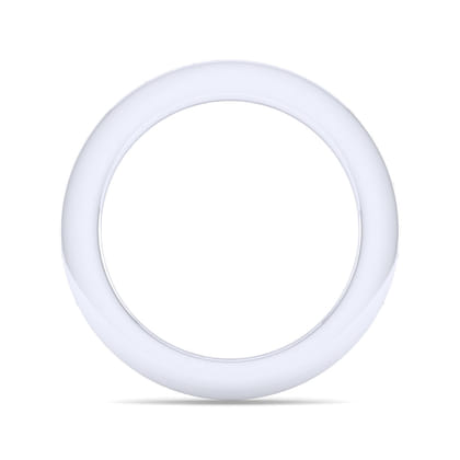 Remie - 14K White Gold Channel Set Diamond Wedding Band